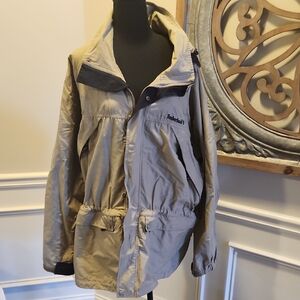 Timberland Women's Beige and Black Performance Jacket